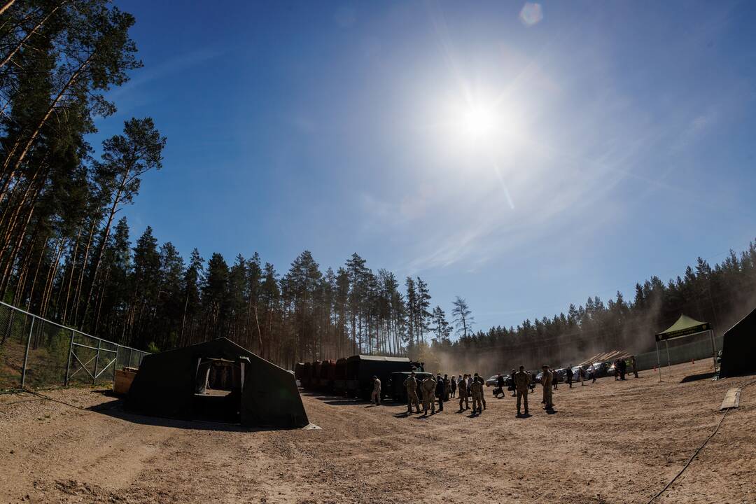  Rezervo kariai atvyko į karinius vienetus