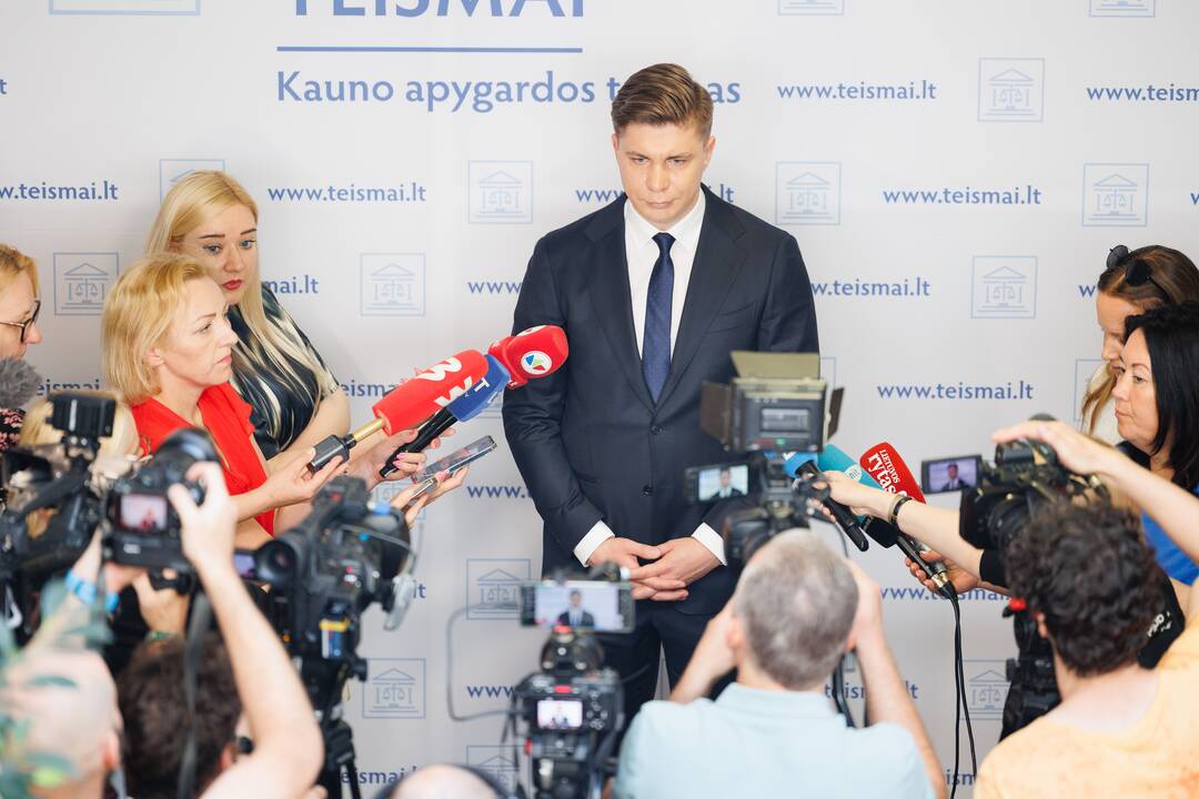 M. Sinkevičiaus teismas.