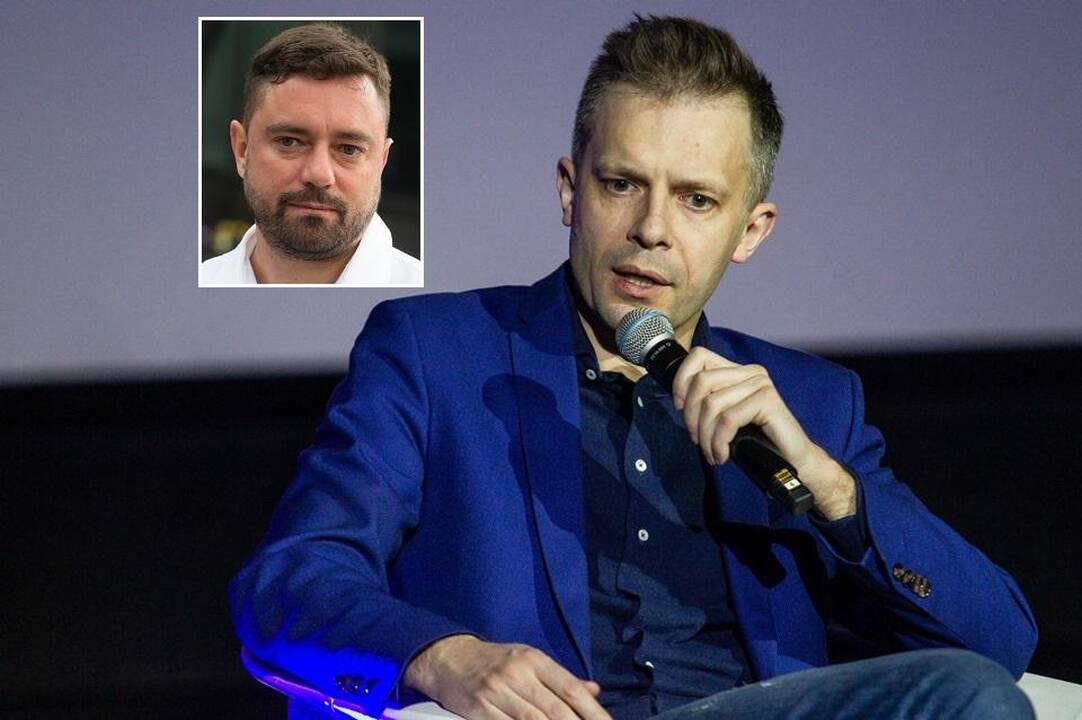 Liudvikas Andriulis (kairėje) ir Andrius Tapinas