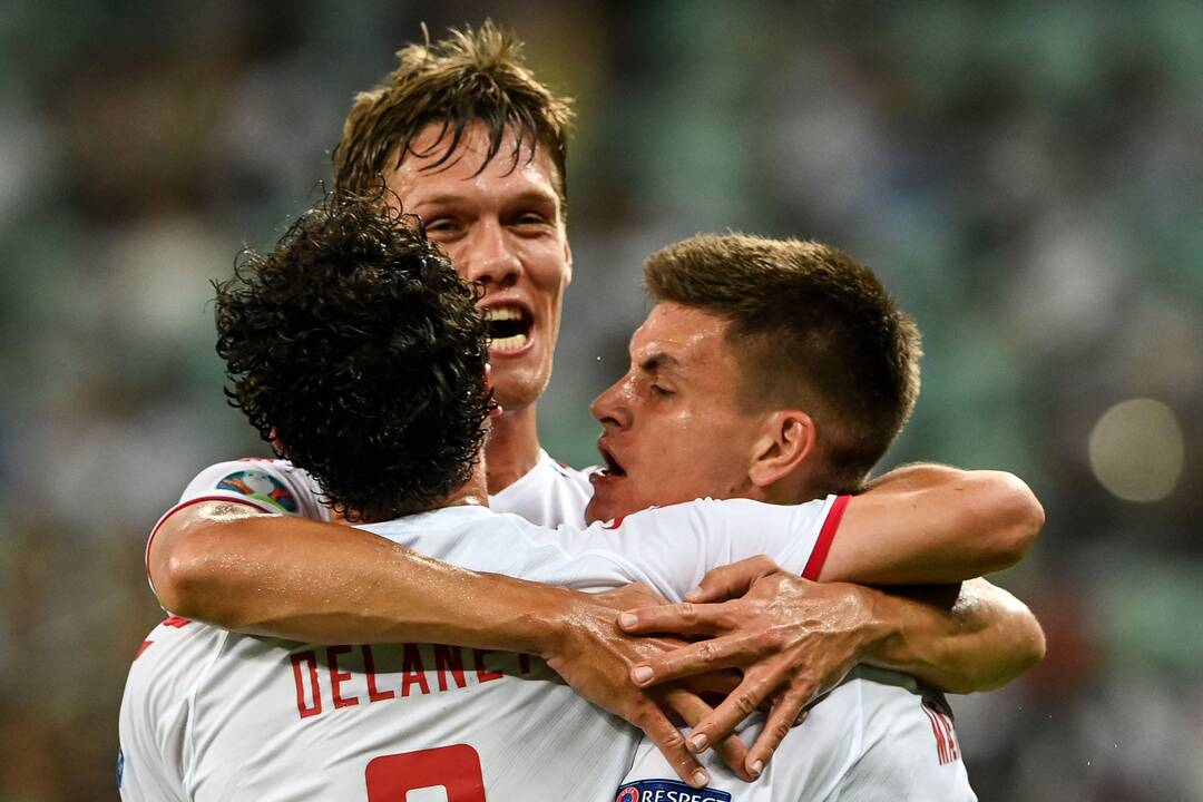 „Euro 2020“ ketvirtfinalis: Danija – Čekija 2:1