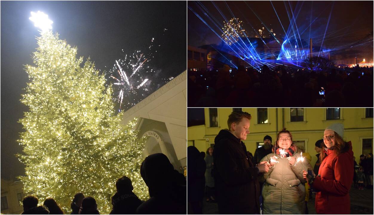 Teatro aikštėje – Naujųjų metų sutikimas