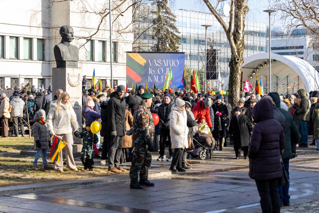 Kaunas švenčia Vasario 16-ąją