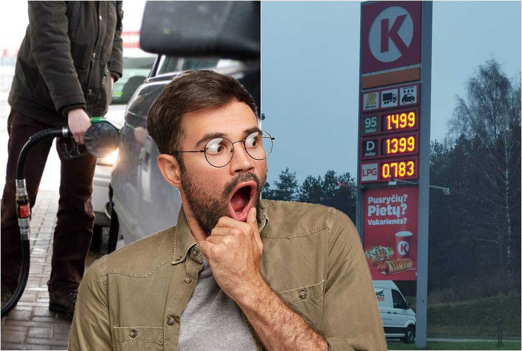 Pamatę degalų kainas vairuotojai neteko amo: būtų juokinga, jei nebūtų graudu