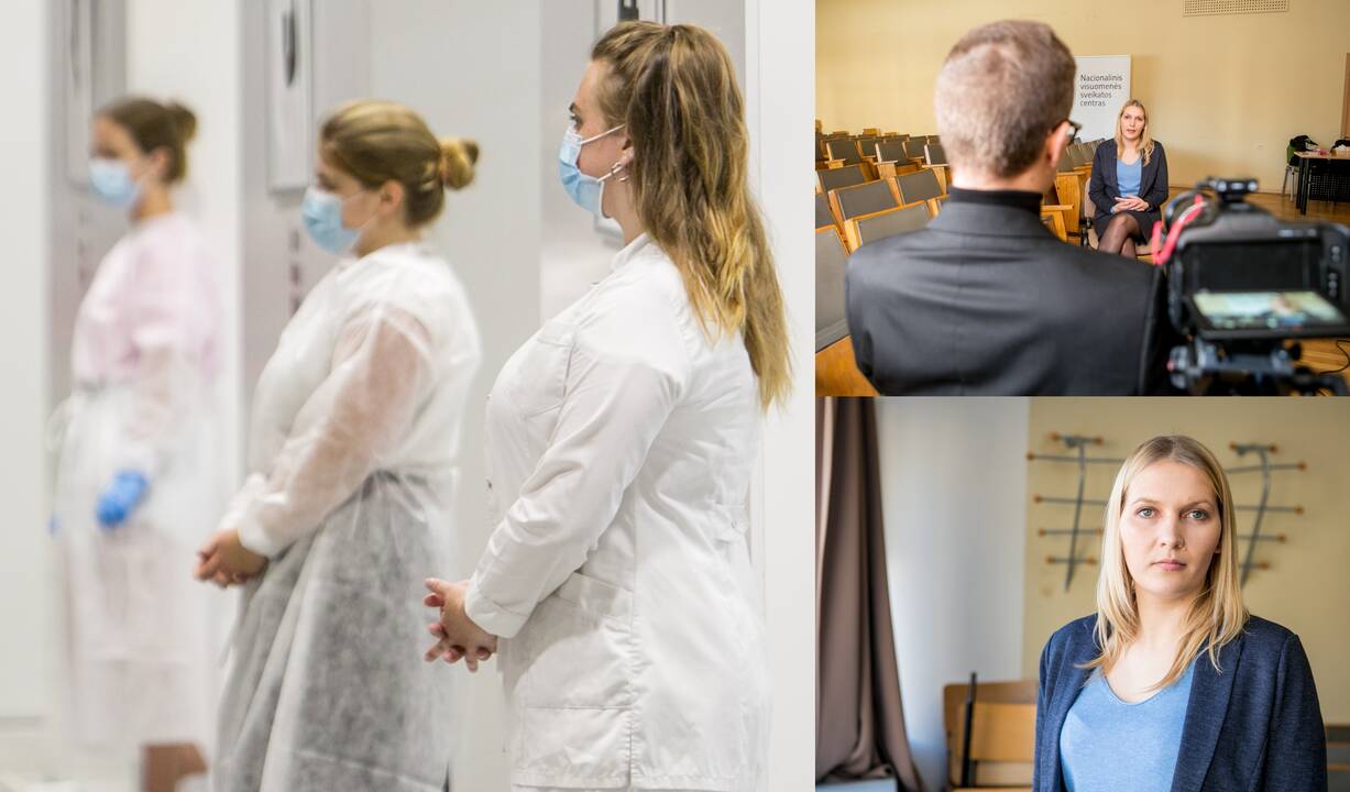 Taškai: PSO filmavimo komanda Kaune lankėsi mobiliajame testavimo punkte, Vakcinacijos centre ir fiksavo kasdienį veiksmą mieste.