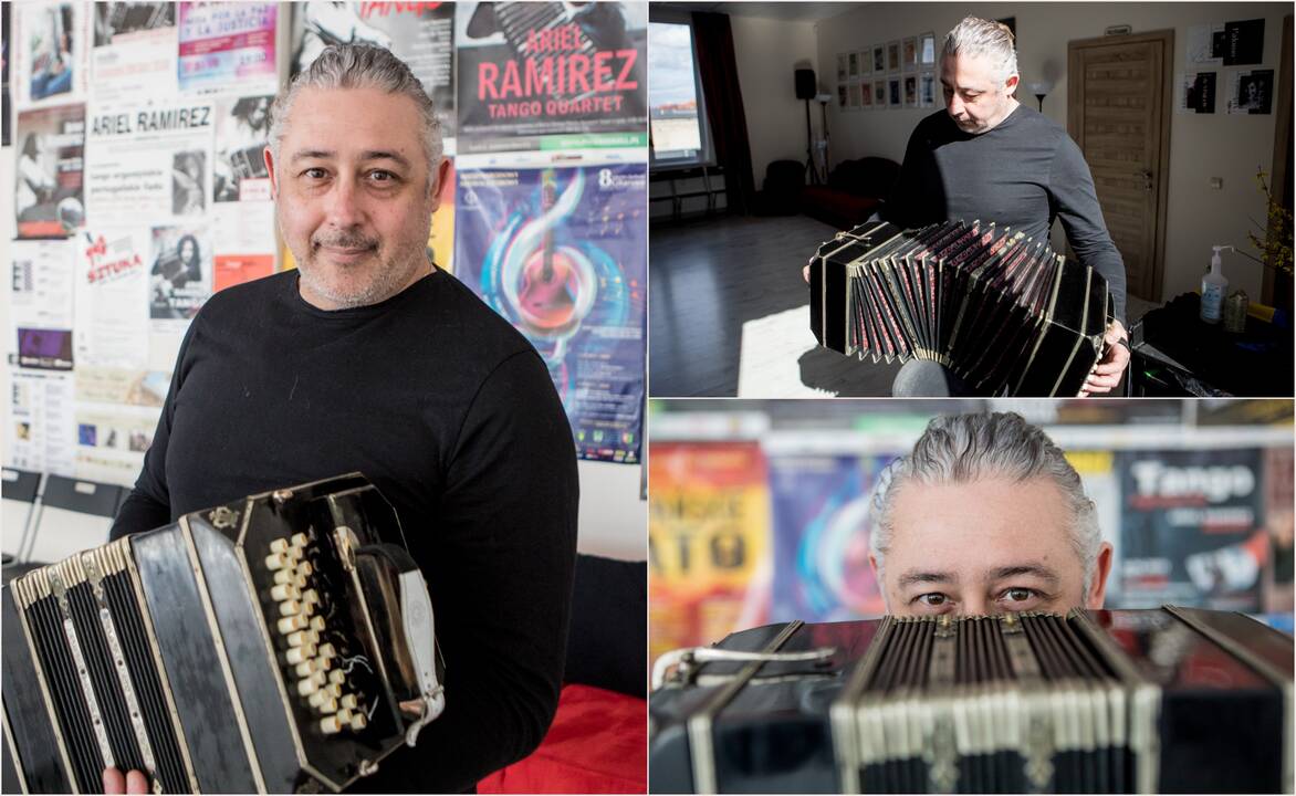 Susitapatina: A.Ramirezui, prisijaukinusiam bandoneoną, šis tapo daugiau nei instrumentu.