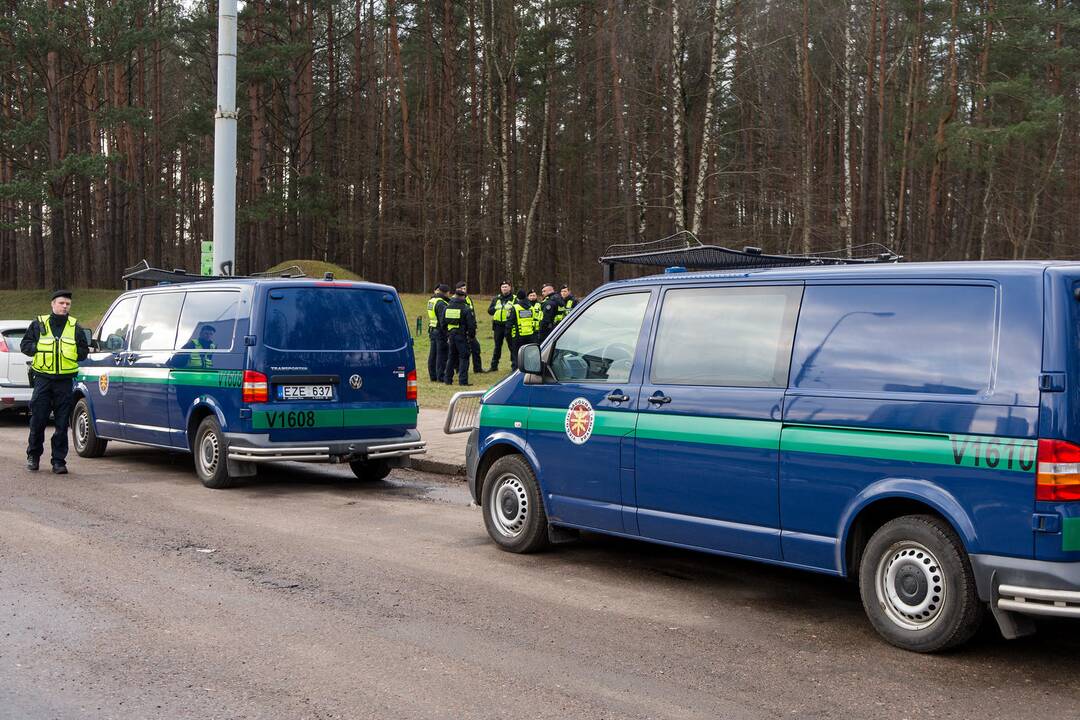 Galimai pagrobtos mergaitės paieška Vilniuje