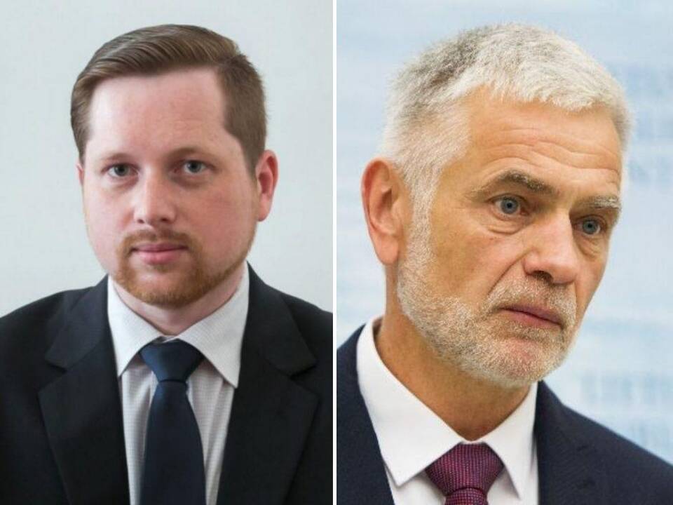 Buvęs NŽT vadovas Danielis Kuprys ir žemės ūkio ministras Bronius Markauskas