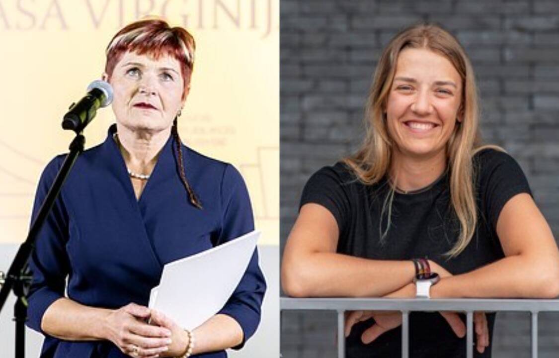 Rasa Virginija Venterienė (kairėje) ir Ugnė Juzėnaitė (dešinėje)