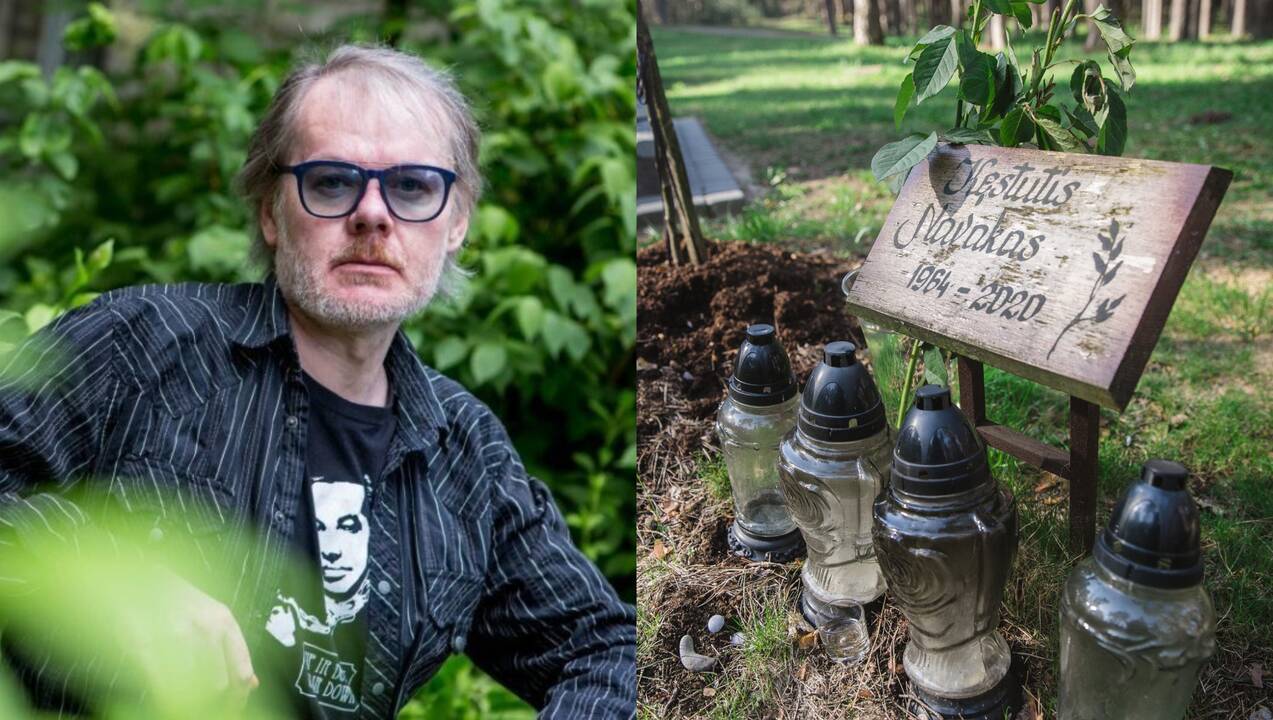 Situacija: kauniečių mėgstamas poetas, rašytojas K.Navakas (1964–2020) mirė prieš dvejus metus, tačiau jo atminties ženklo nėra net ant kapo.