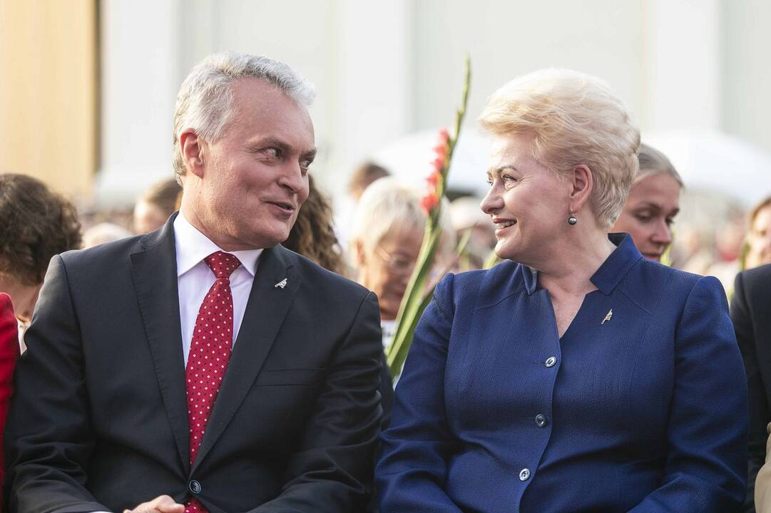 Gitanas Nausėda ir Dalia Grybauskaitė
