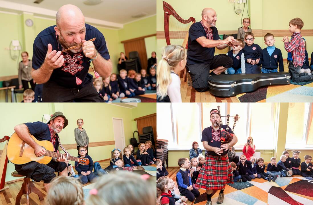 Nagingas: Talo rankos ne tik meistriškai groja įvairiais instrumentais, bet ir kuria štai tokius meno kūrinius.