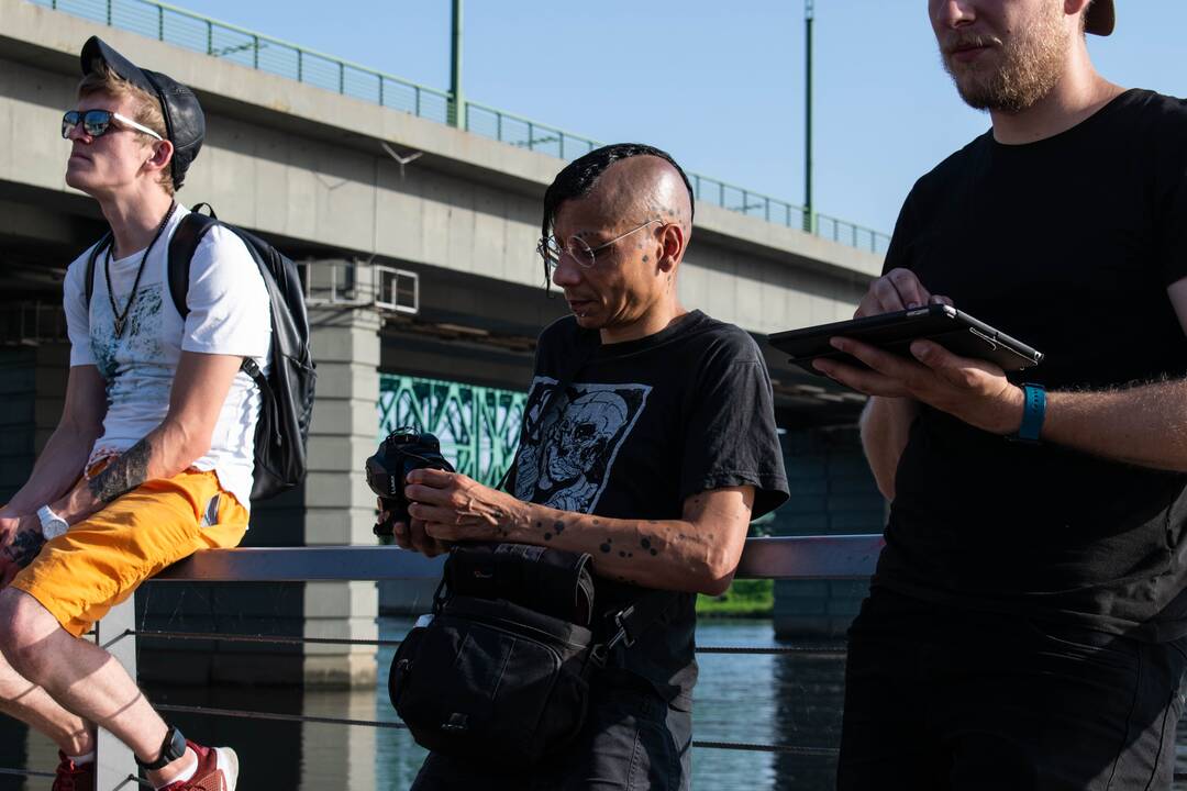 Kūryba: C.Fermontas sako, kad dažniausiai įkvėpimas jam ateina iš garsinės aplinkos, nebūtinai iš muzikos.