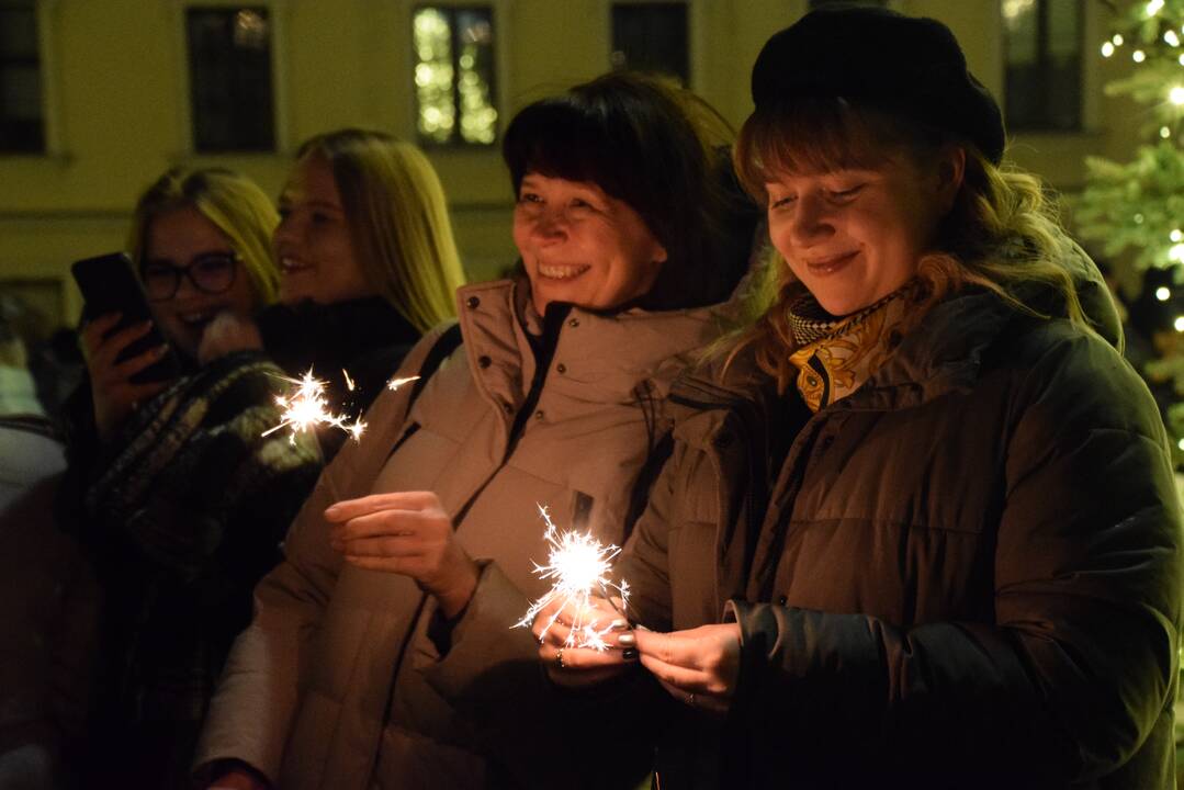 Teatro aikštėje – Naujųjų metų sutikimas