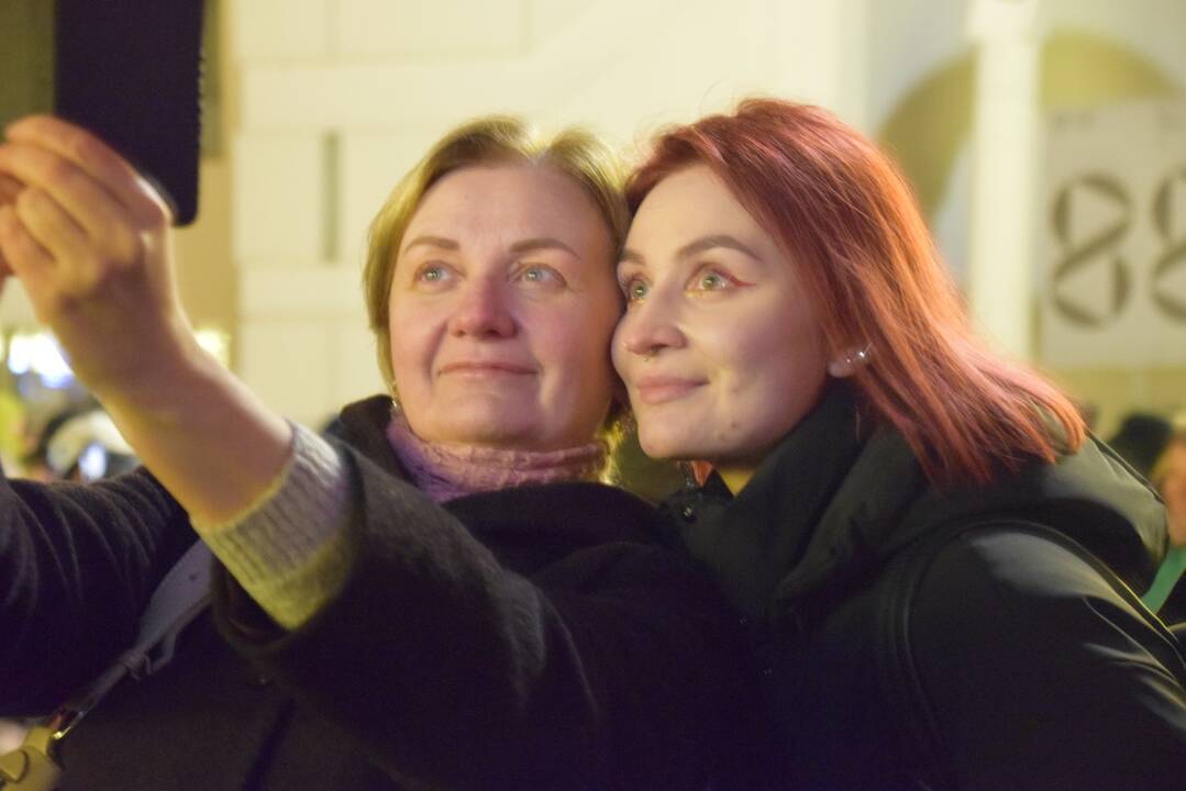 Teatro aikštėje – Naujųjų metų sutikimas