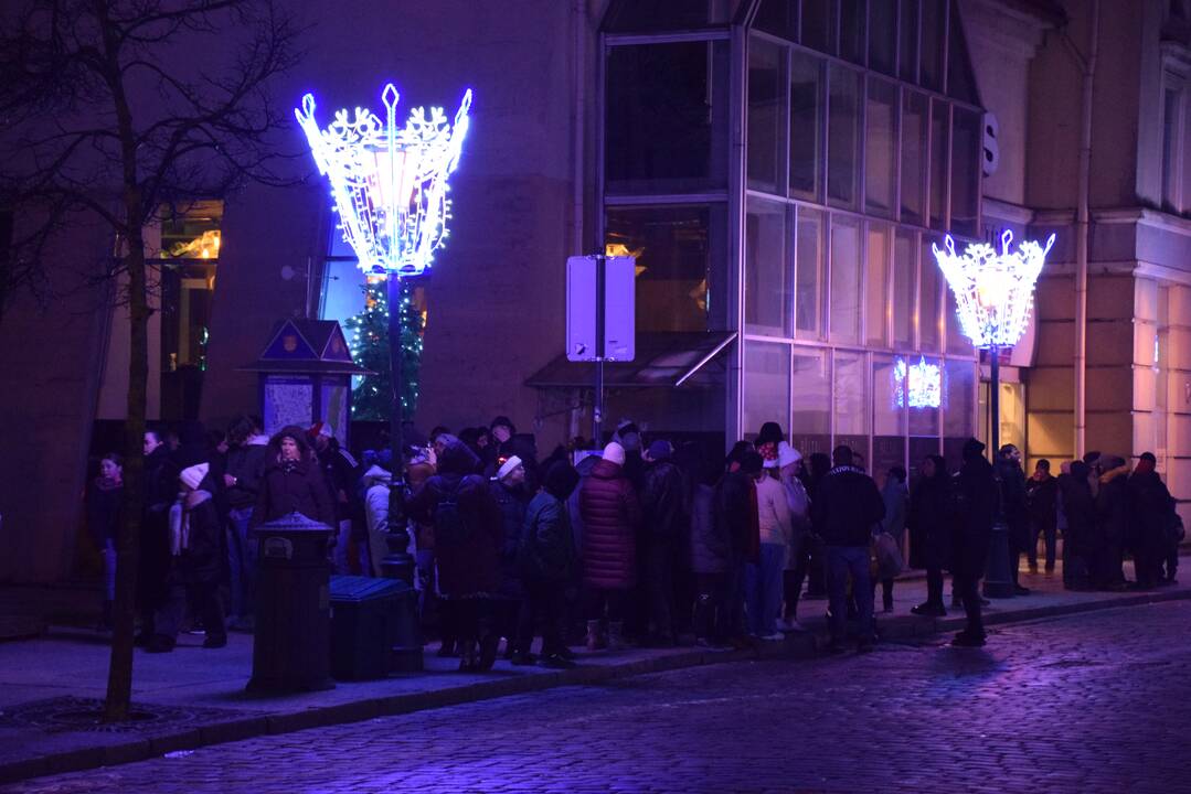 Teatro aikštėje – Naujųjų metų sutikimas