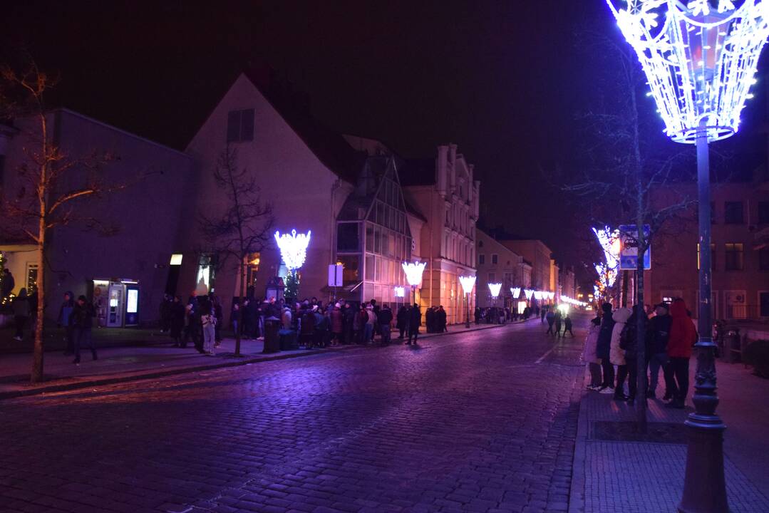 Teatro aikštėje – Naujųjų metų sutikimas