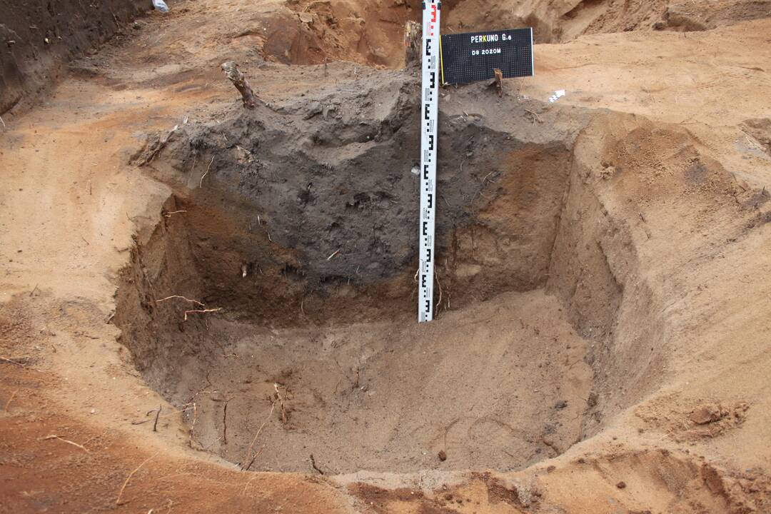 Kasinėjimai: Kulautuvos kapinyne archeologai plušėjo šį rudenį.