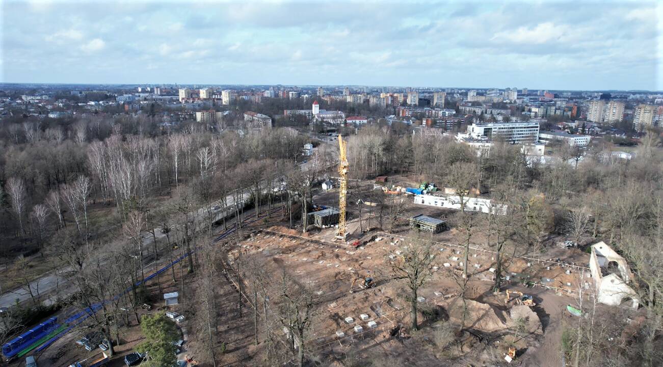 Įpusėjo Lietuvos zoologijos sodo renovacija
