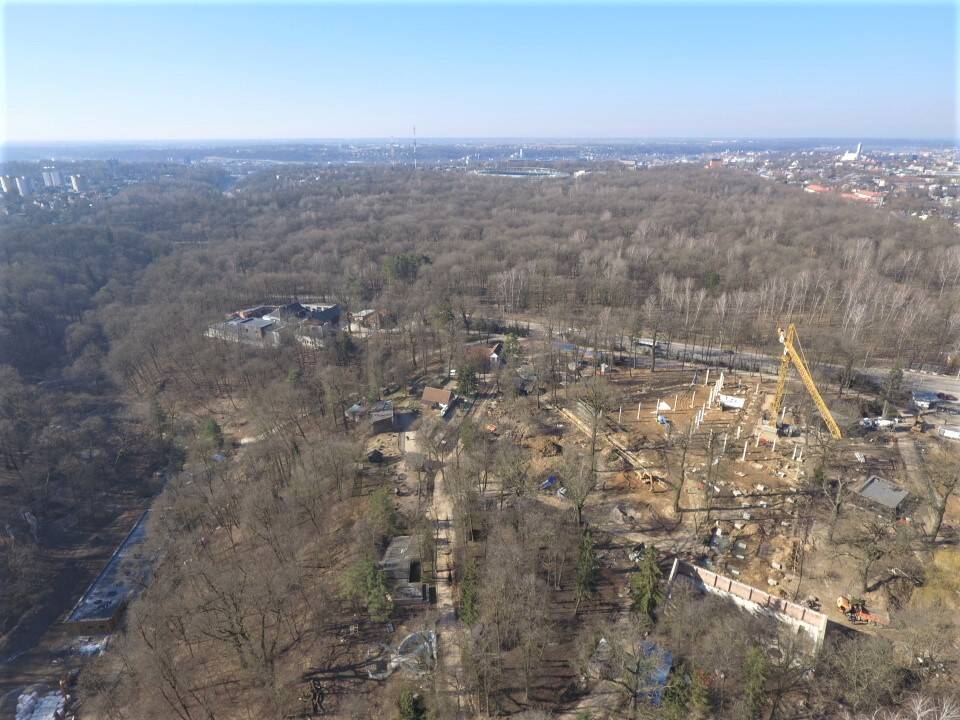 Įpusėjo Lietuvos zoologijos sodo renovacija