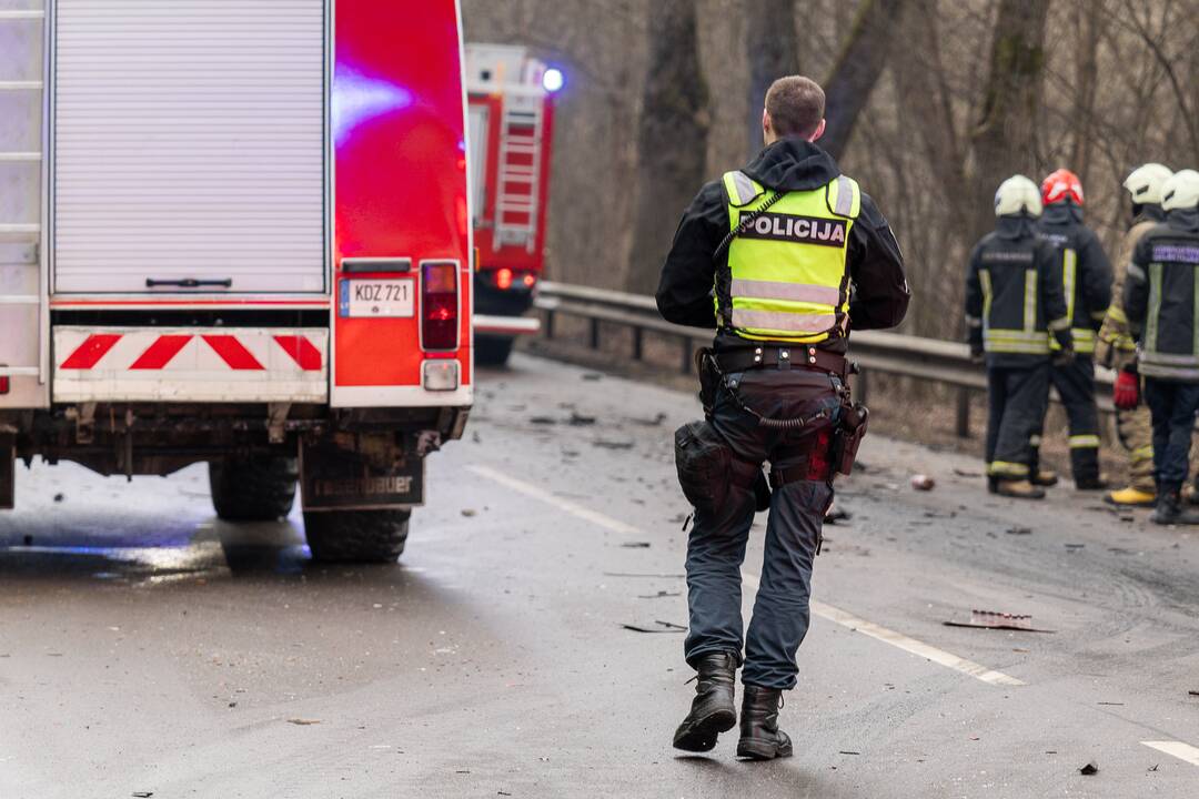 Netoli Kauno – siaubinga akistata su miškovežiu