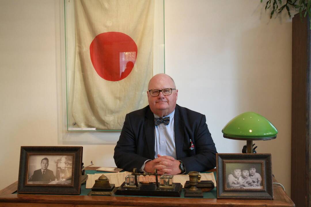 Dovana: jau netrukus Sugiharos namuose įkurtą muziejų lankys svečiai ekspozicijoje galės išvysti lordo E.Pickleso padovanotą medalį, skirtą T.H.Prestono veiklai Kaune pagerbti.