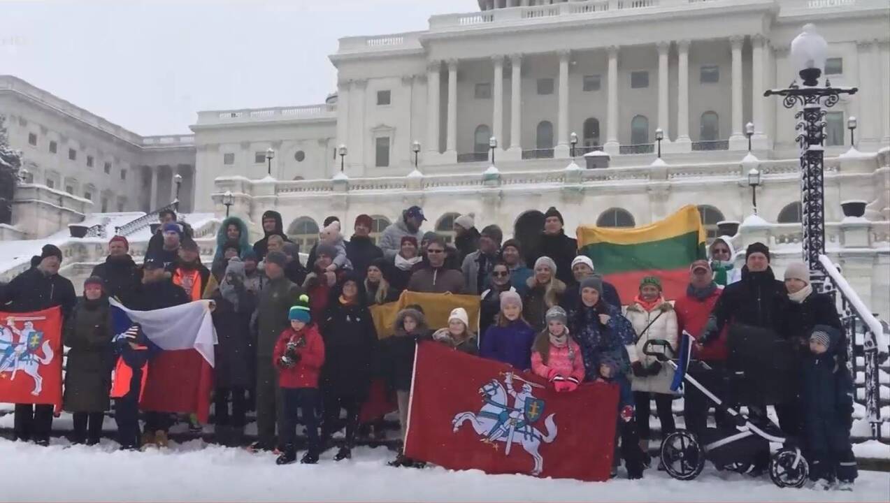 Pasaulio lietuviai bėgimu pagerbė Sausio 13-osios aukas