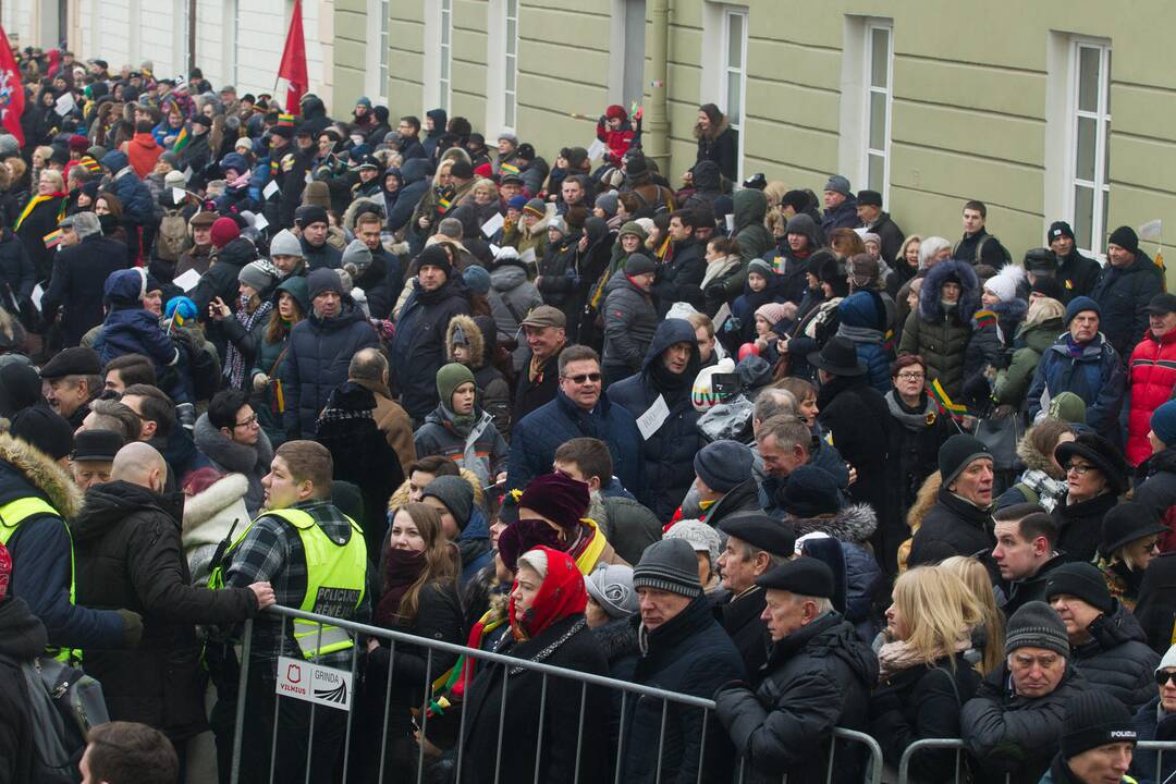 Vilniečiai šventė Nepriklausomybės šimtmetį