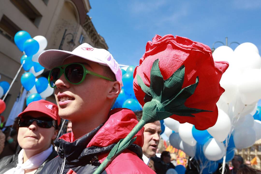 Lietuvoje Tarptautinė darbo diena minima nebuvo