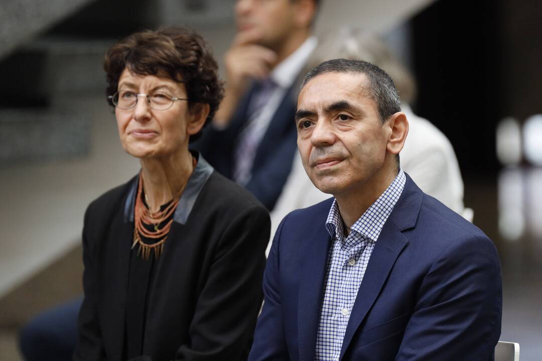 Ugur Sahin ir Özlem Türeci