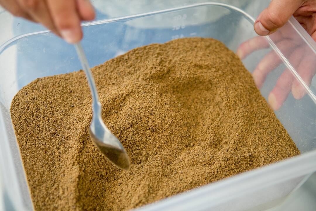 Galimybės: pasak direktoriaus D.Glušausko, bendrovė "Acheta" pajėgi pagaminti apie 200 kg svirplių produktų.