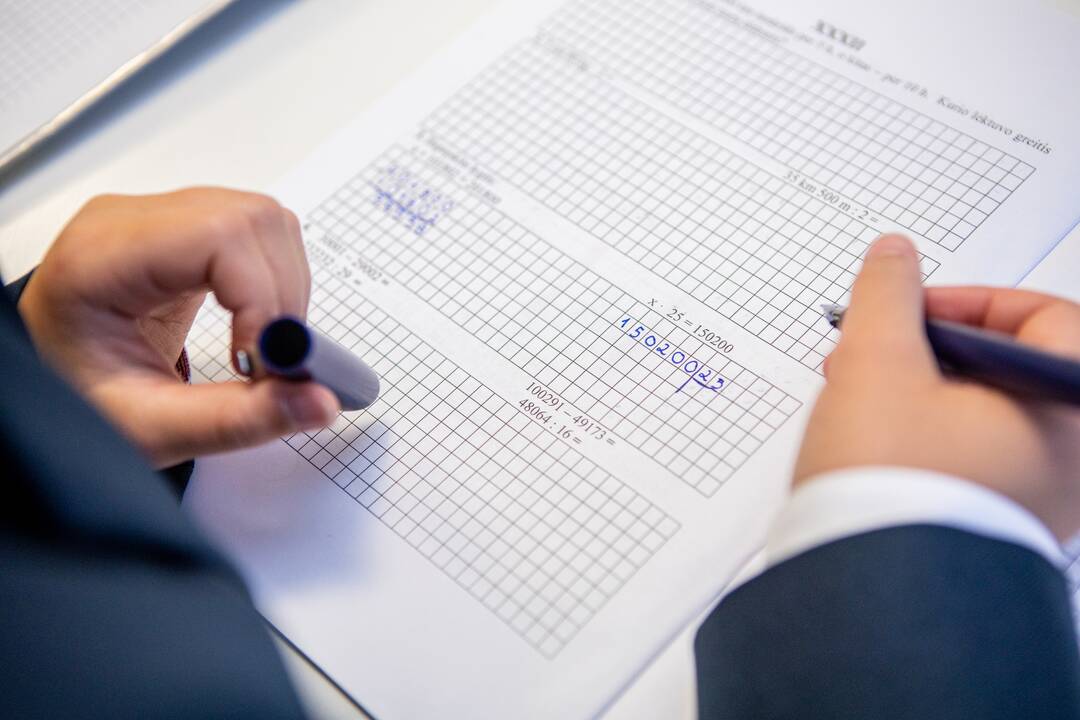 Akcentai: brangiausiai atsieina mokinių uniformos ir kuprinės.