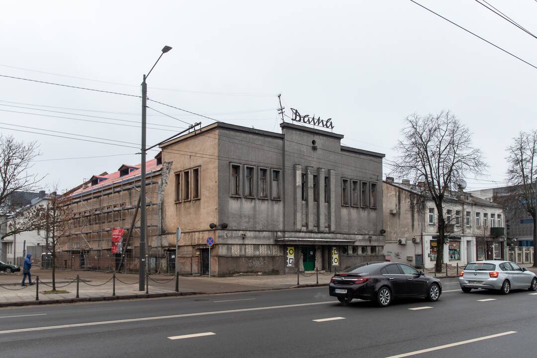 Atgimimas: kino teatras „Daina“ ilgai stūksojo apleistas, bet situacija keičiasi.