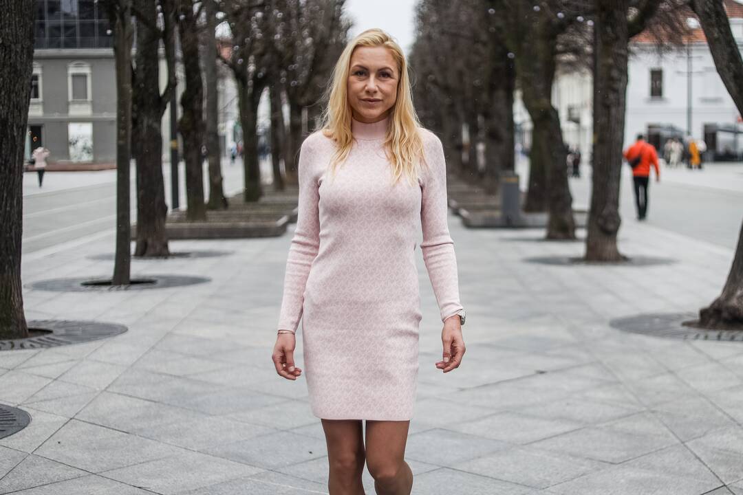 Pilnatvė: Vilmos akys spindi, kai kalba apie vaikus ir apie bėgimą.