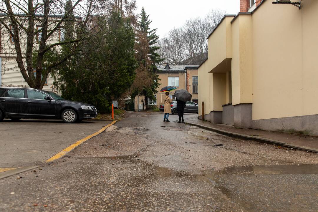 Apetitas: vieno namo savininkams užsimojus suformuoti sklypo ribas, kaimynai įsitikinę, kad jie pretenduoja į du su puse karto didesnę teritoriją nei galėtų.