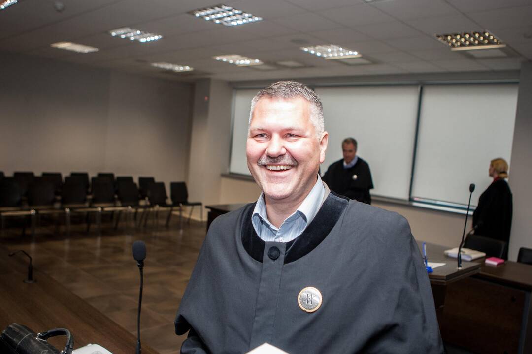 A.J.Venslauskas (dešinėje) ir E. Blažys (kairėje)