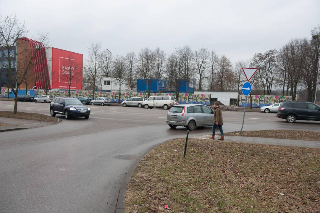 Kryptis: M.Valančiaus gatvėje bus galima važiuoti tik nuo Šv.Gertrūdos gatvės Rotušės aikštės link.