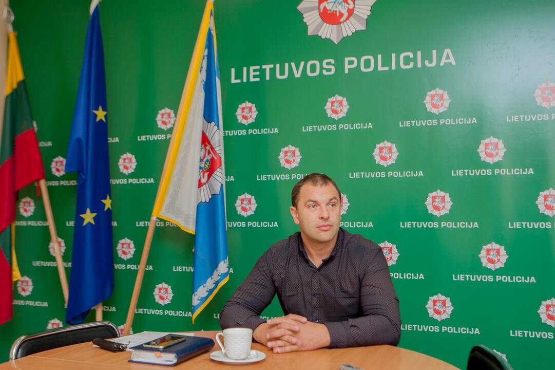 Profesionalas: R.Vaitkevičius vienai iš sunkiausių tarnybų policijoje atidavė daugiau kaip pusę savo gyvenimo.