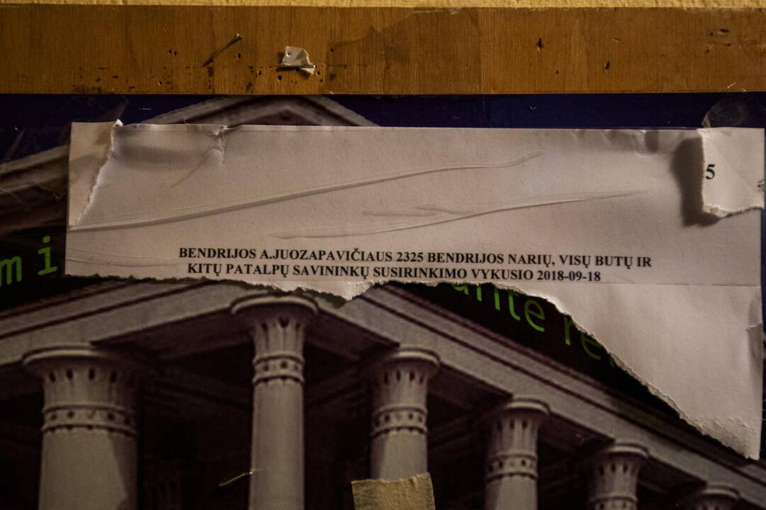 Konfliktas: bendrijų pirmininko rinkimai suskaldė daugiabučio namo gyventojus.