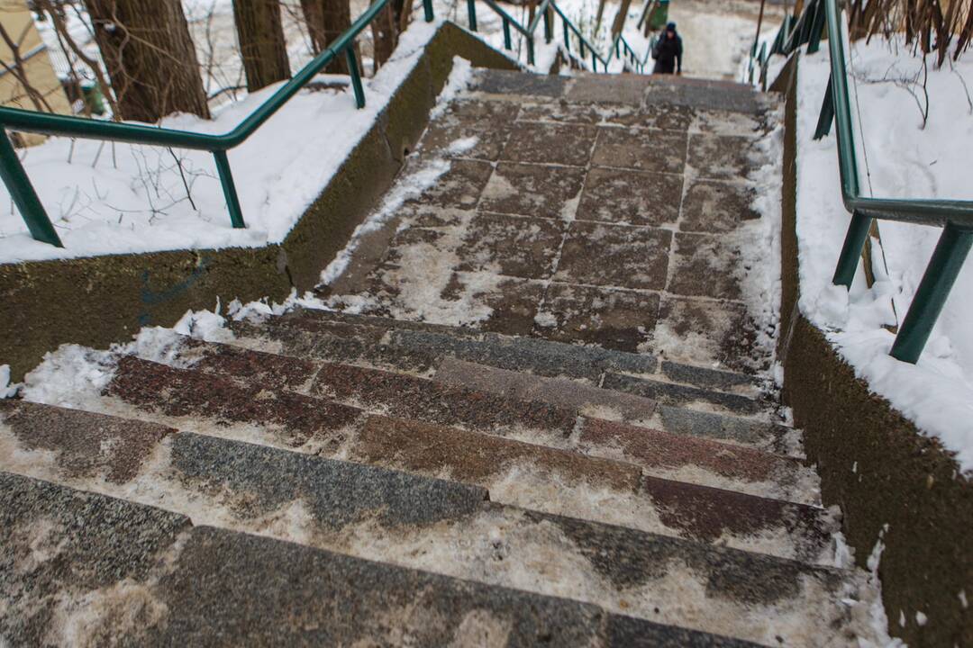 Žiemos pavojai Kaune