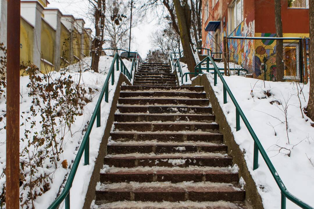 Žiemos pavojai Kaune