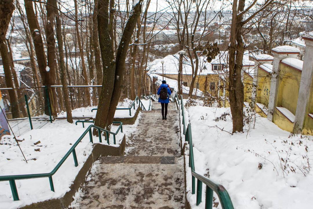 Žiemos pavojai Kaune