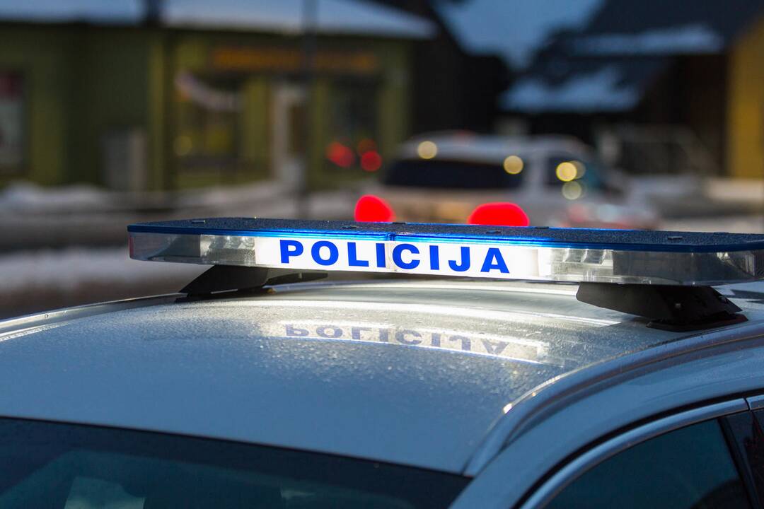 Policijos reidas Europos prospekte