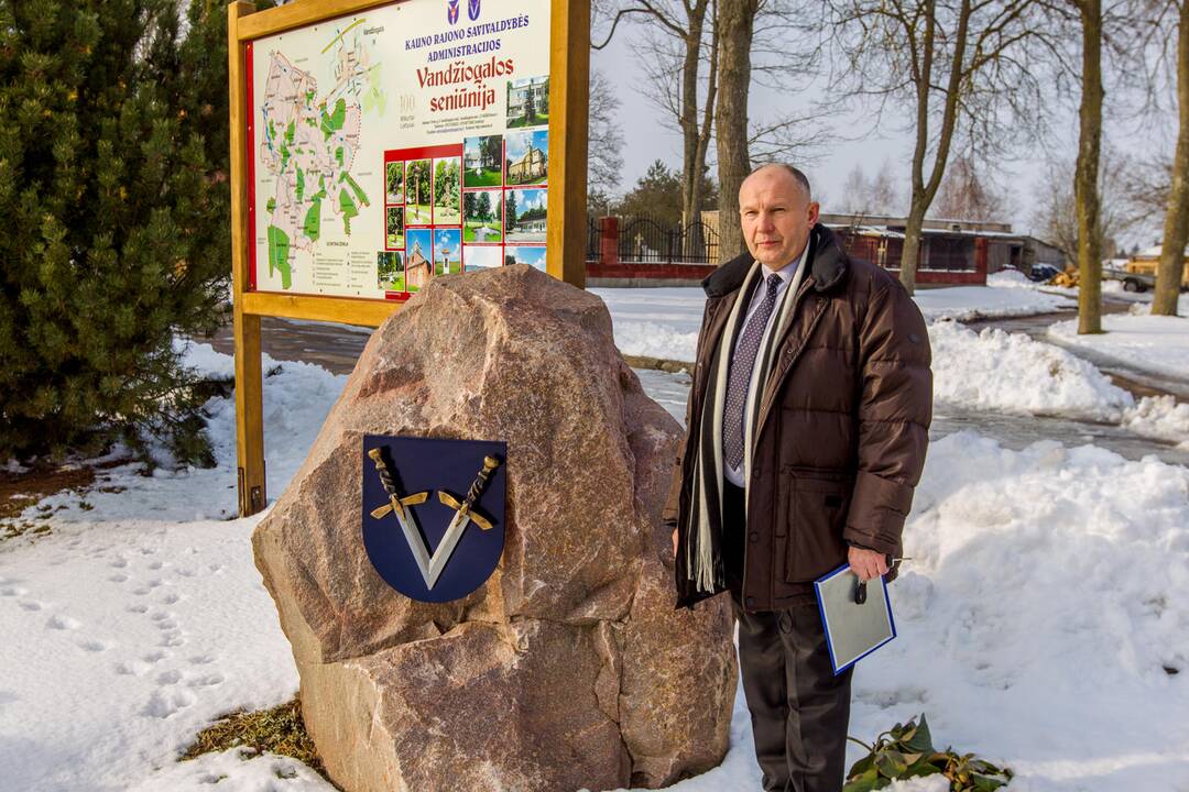 Vieta: Vandžiogalos centre įrengta vaizdo kamera fiksuos vaizdą aikštėje prie bažnyčios, autobusų stotelės ir parduotuvės.