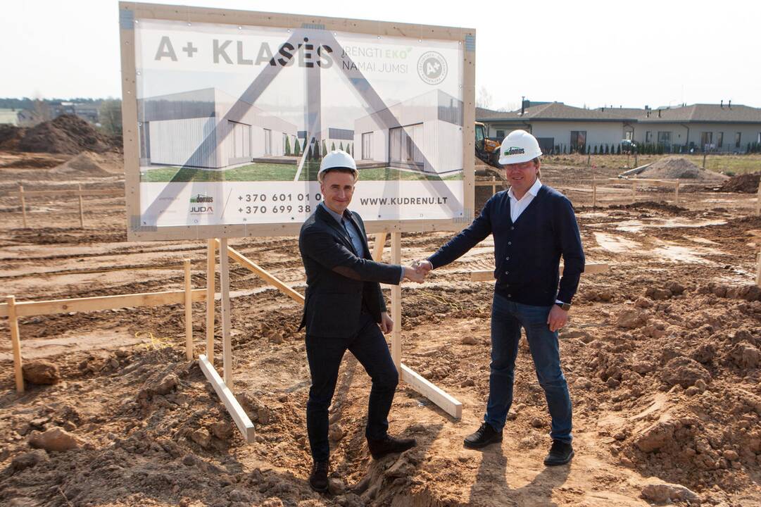 Ekologiška: nameliai pagaminti iš aplinkai nekenksmingų medžiagų.