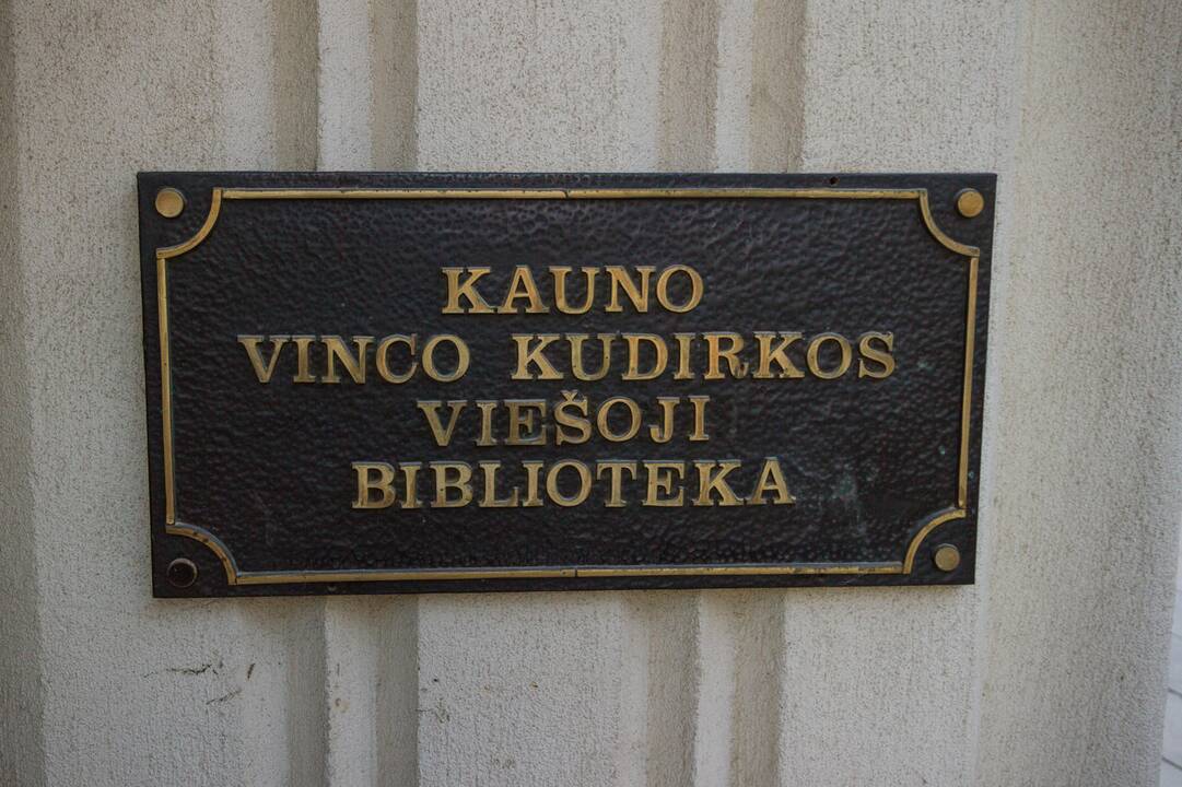 Rekonstrukcijai uždaromas Kauno V. Kudirkos bibliotekos padalinys