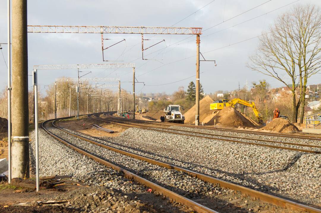Terminas: Palemono stotyje triukšmo mažinimo sienelės bus įrengtos tik apie 2025 m.