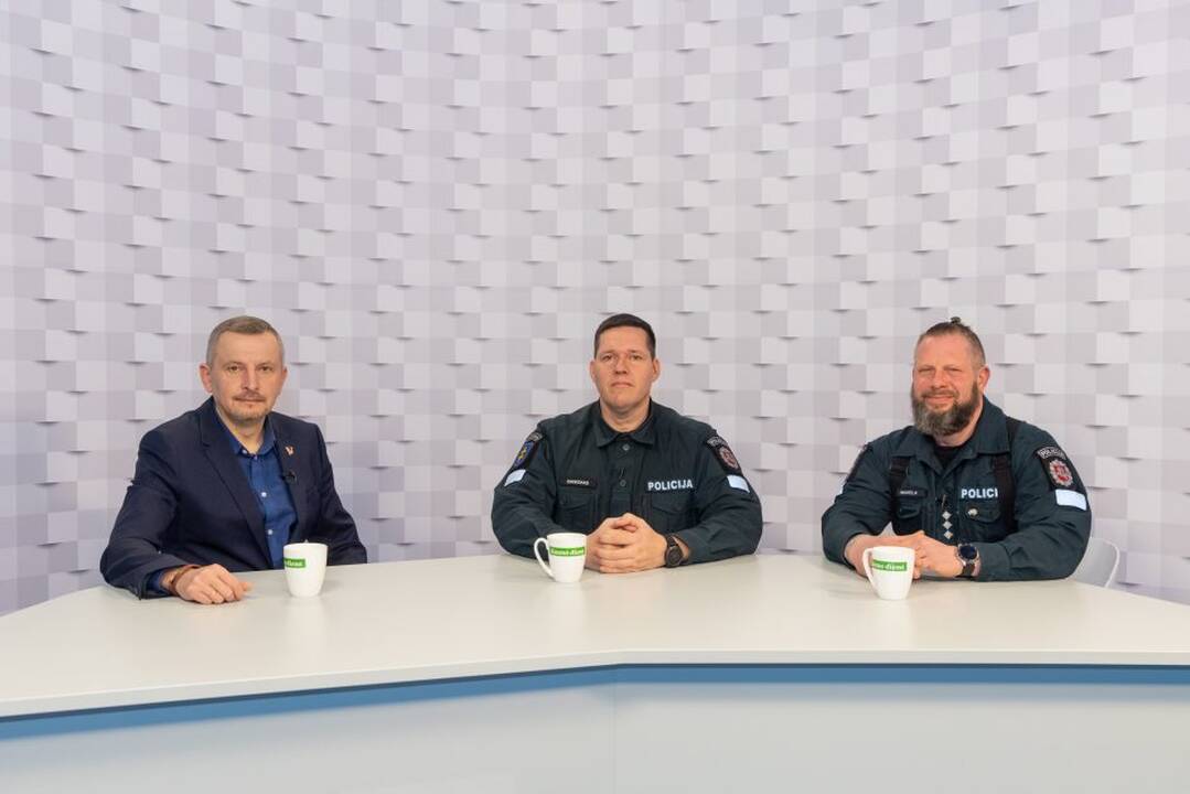 Naurimas Zaveckas (iš kairės), Dalius Mackela