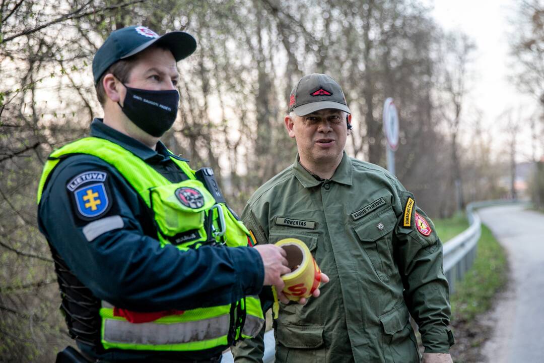 Aleksoto upelyje vėl rasta sprogmenų