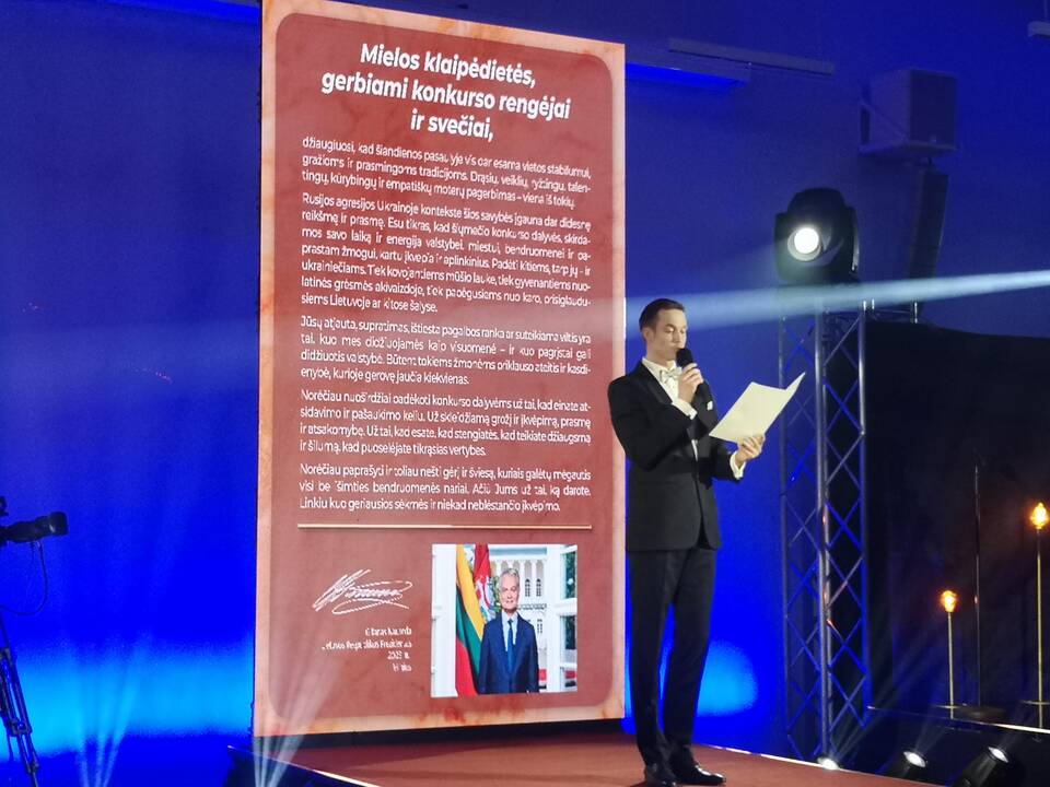 Konkurso „Metų klaipėdietė“ apdovanojimai ir koncertas