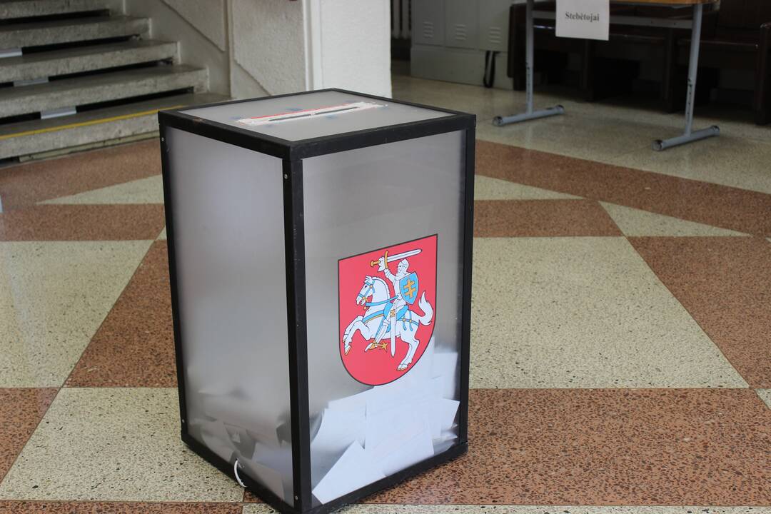 Klaipėdiečiai balsuoja 2024-ųjų Seimo rinkimuose
